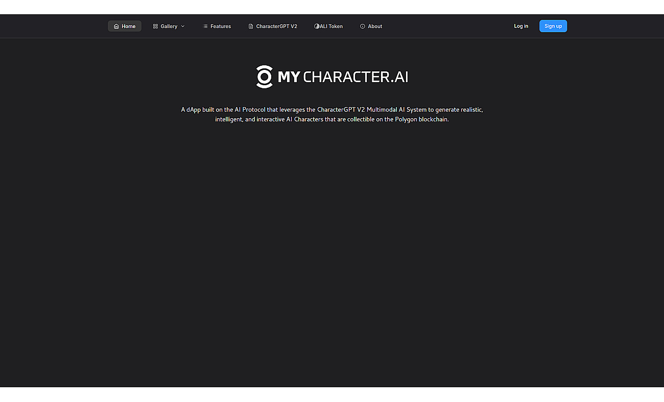 MyCharacter.ai screenshot