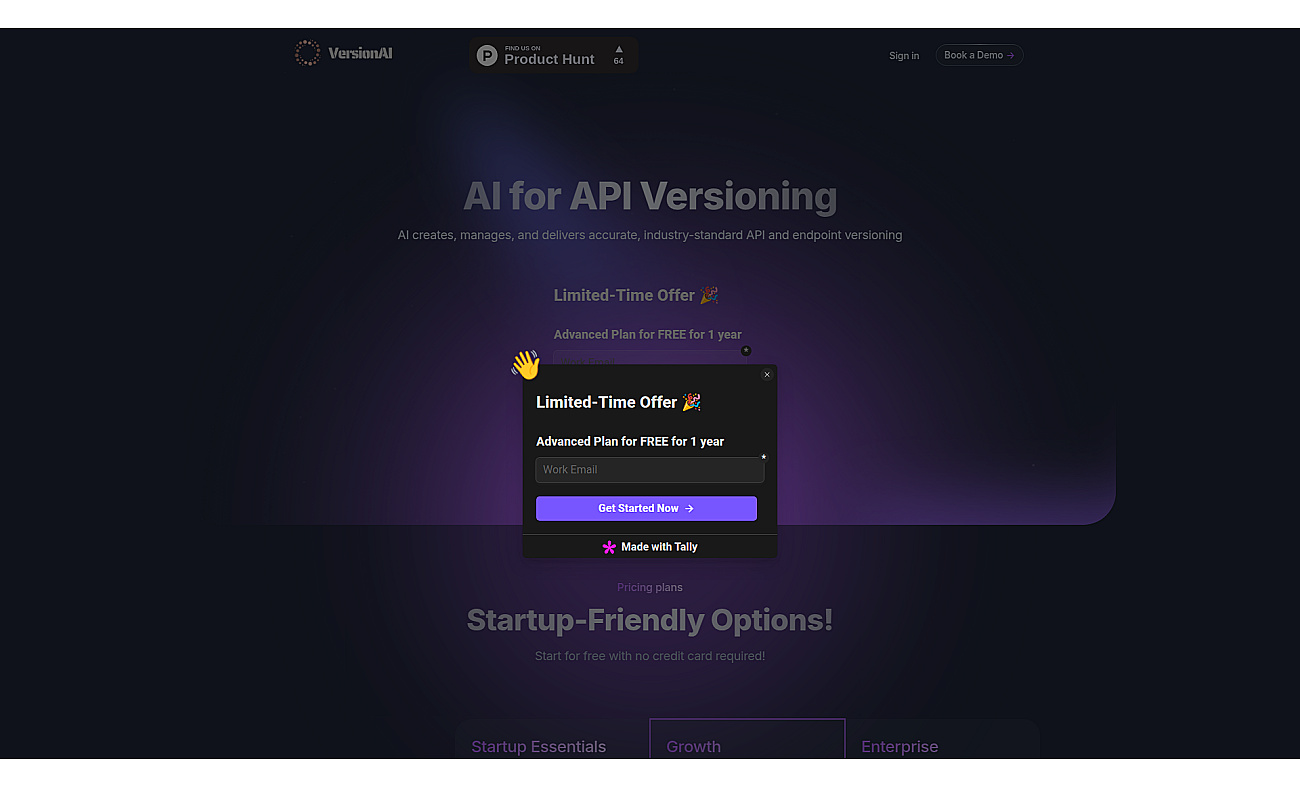 Version AI screenshot