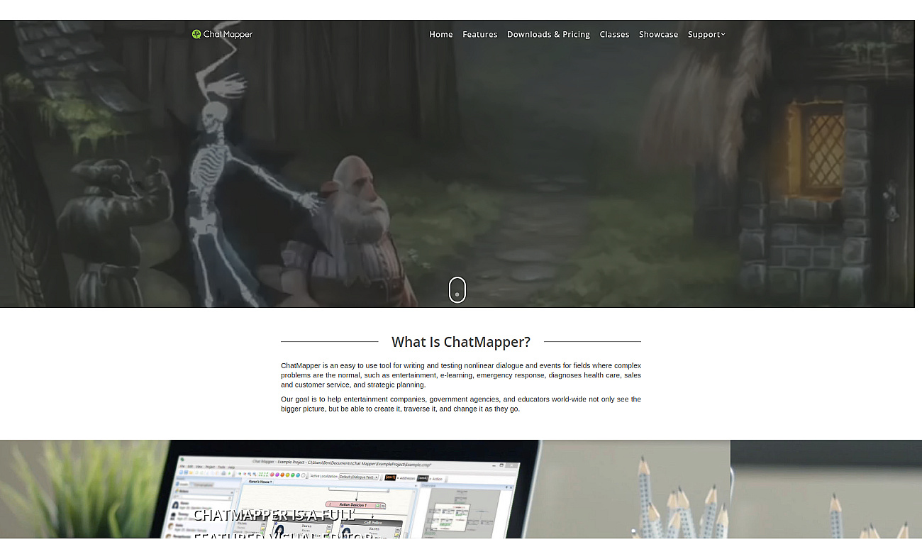 Chat Mapper screenshot