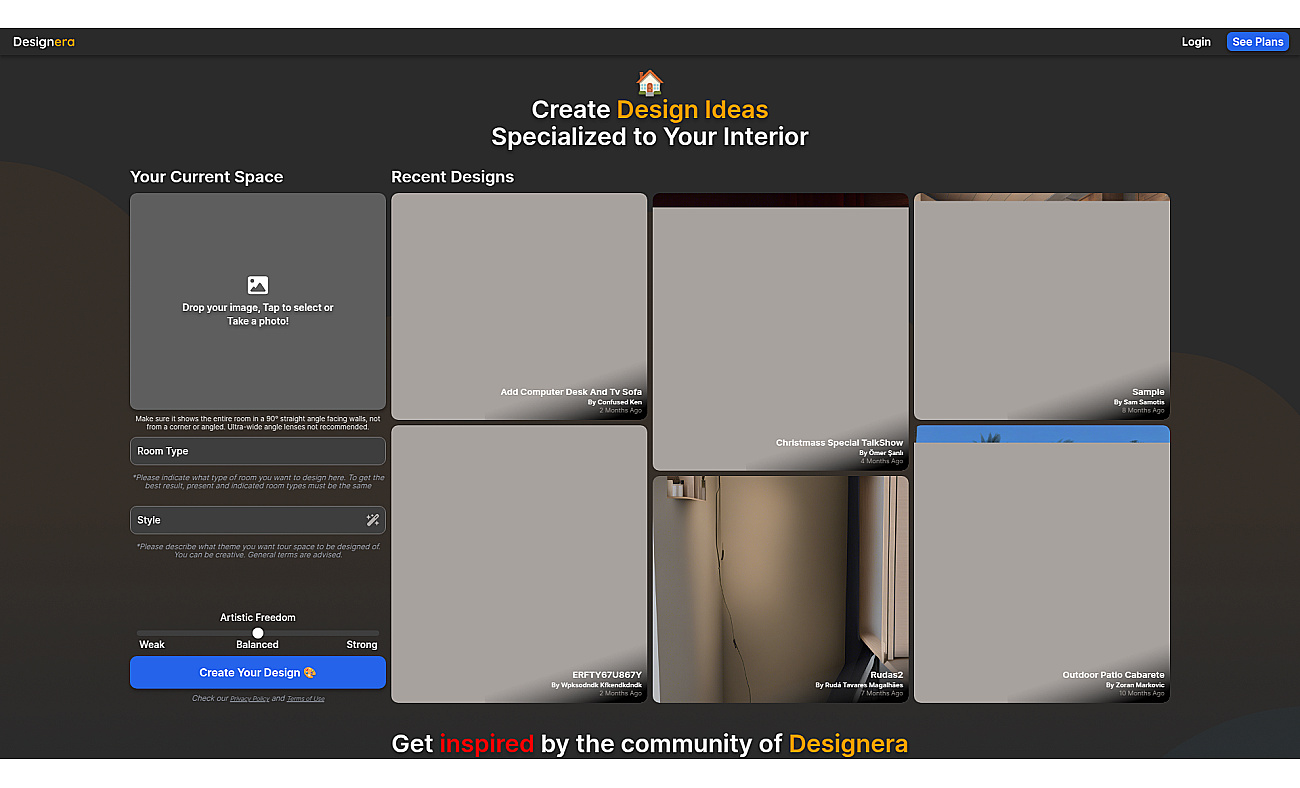Designera screenshot