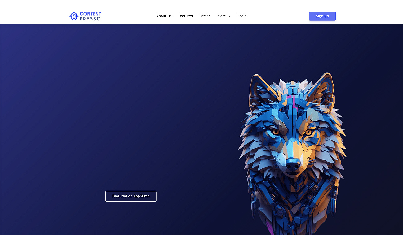 Contentpresso screenshot