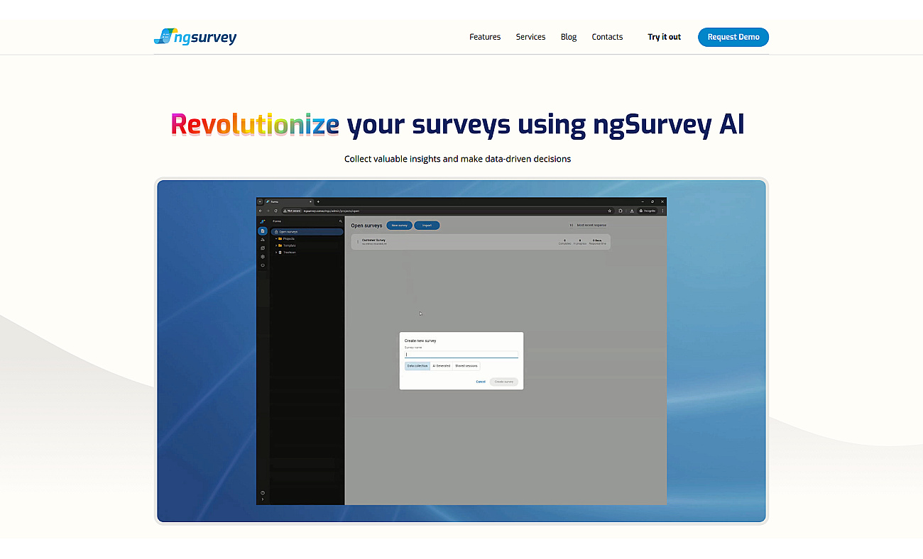Ngsurvey.com screenshot