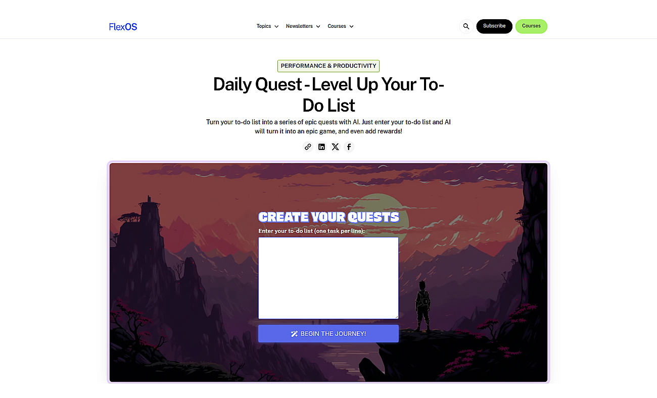Daily Quest screenshot
