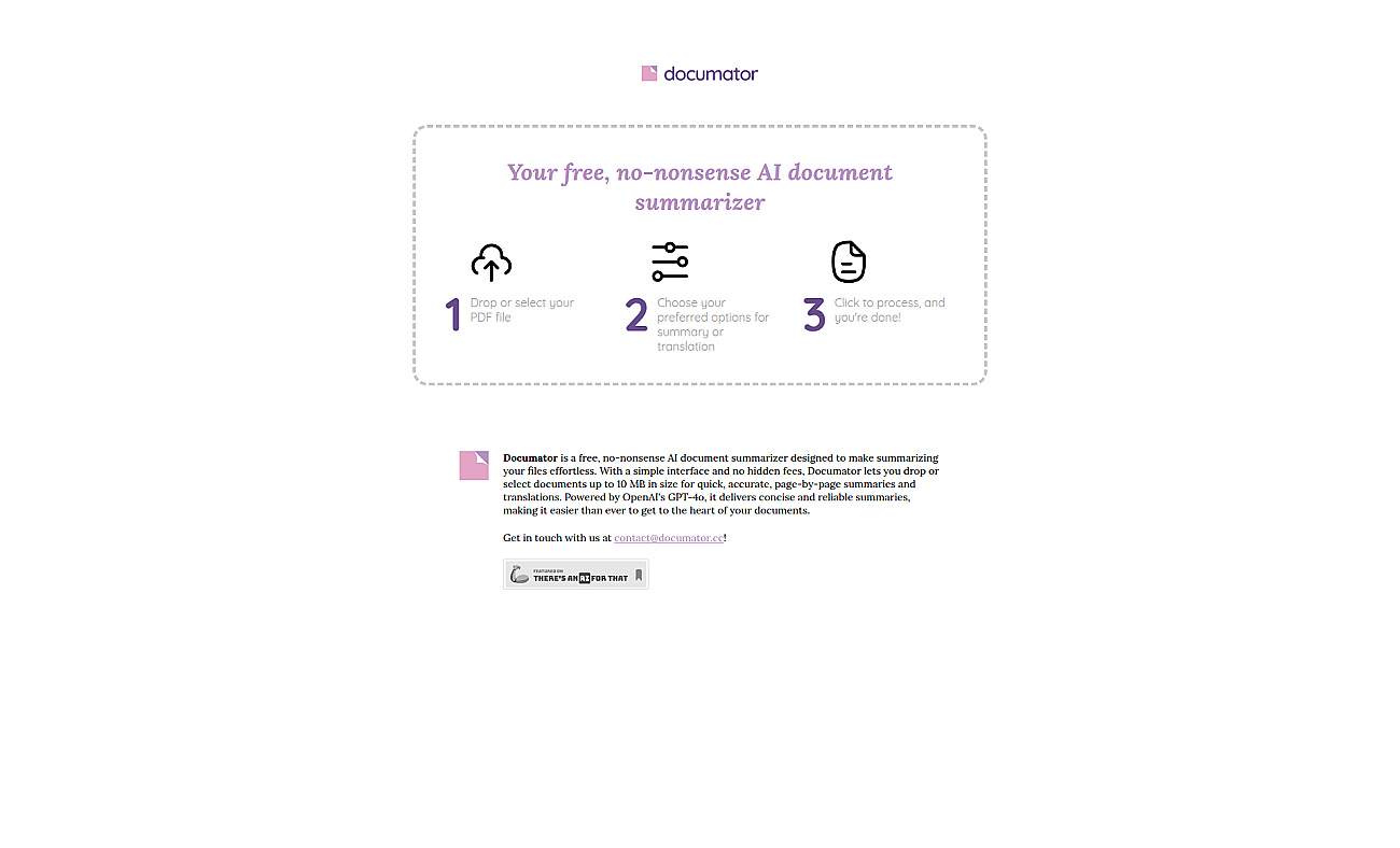 Documator screenshot