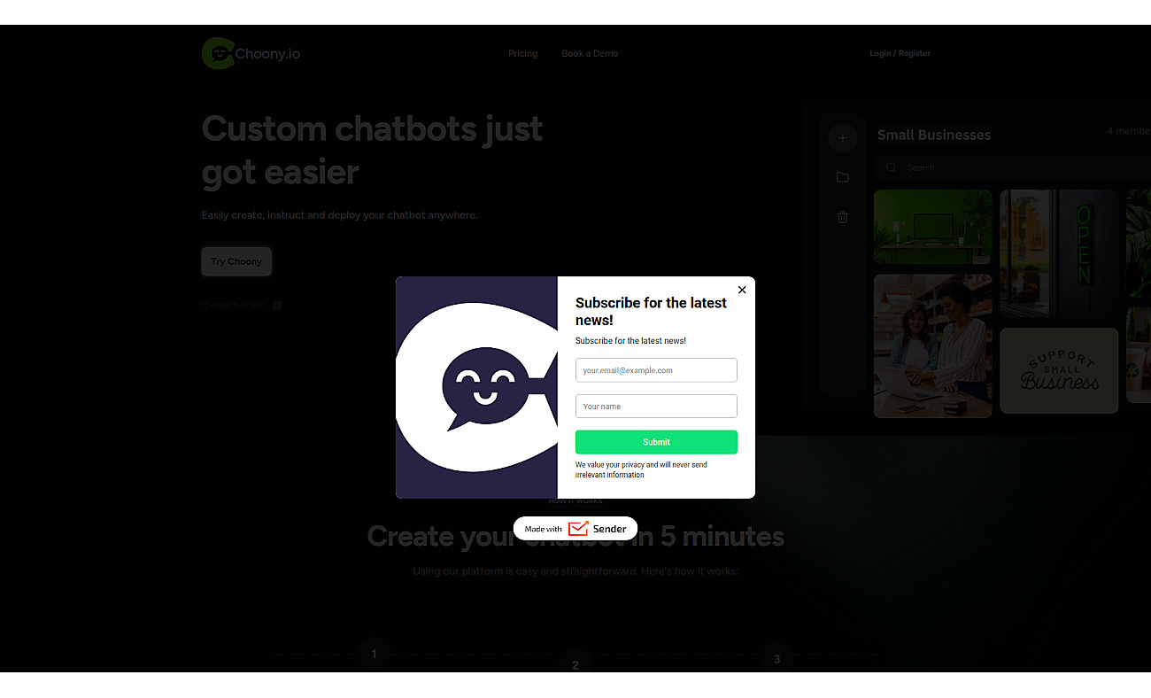 Choony screenshot