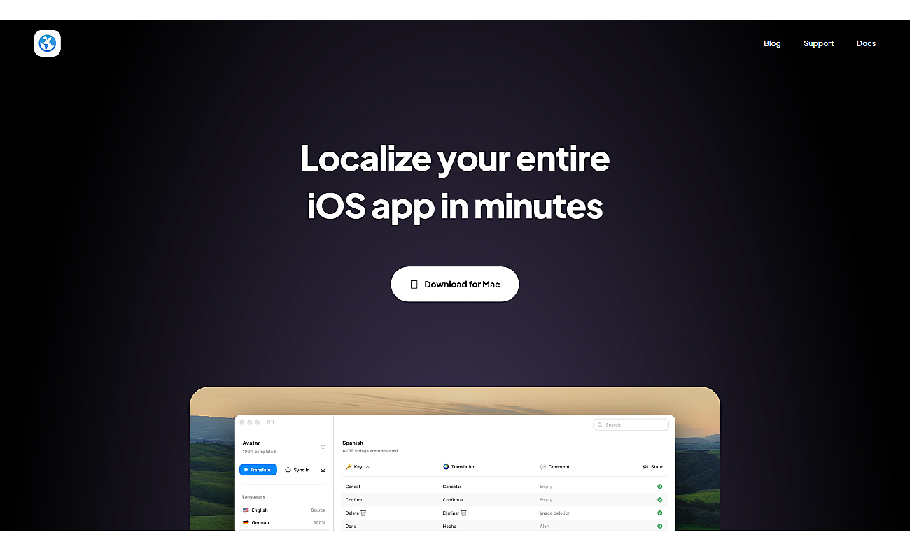 Globify screenshot