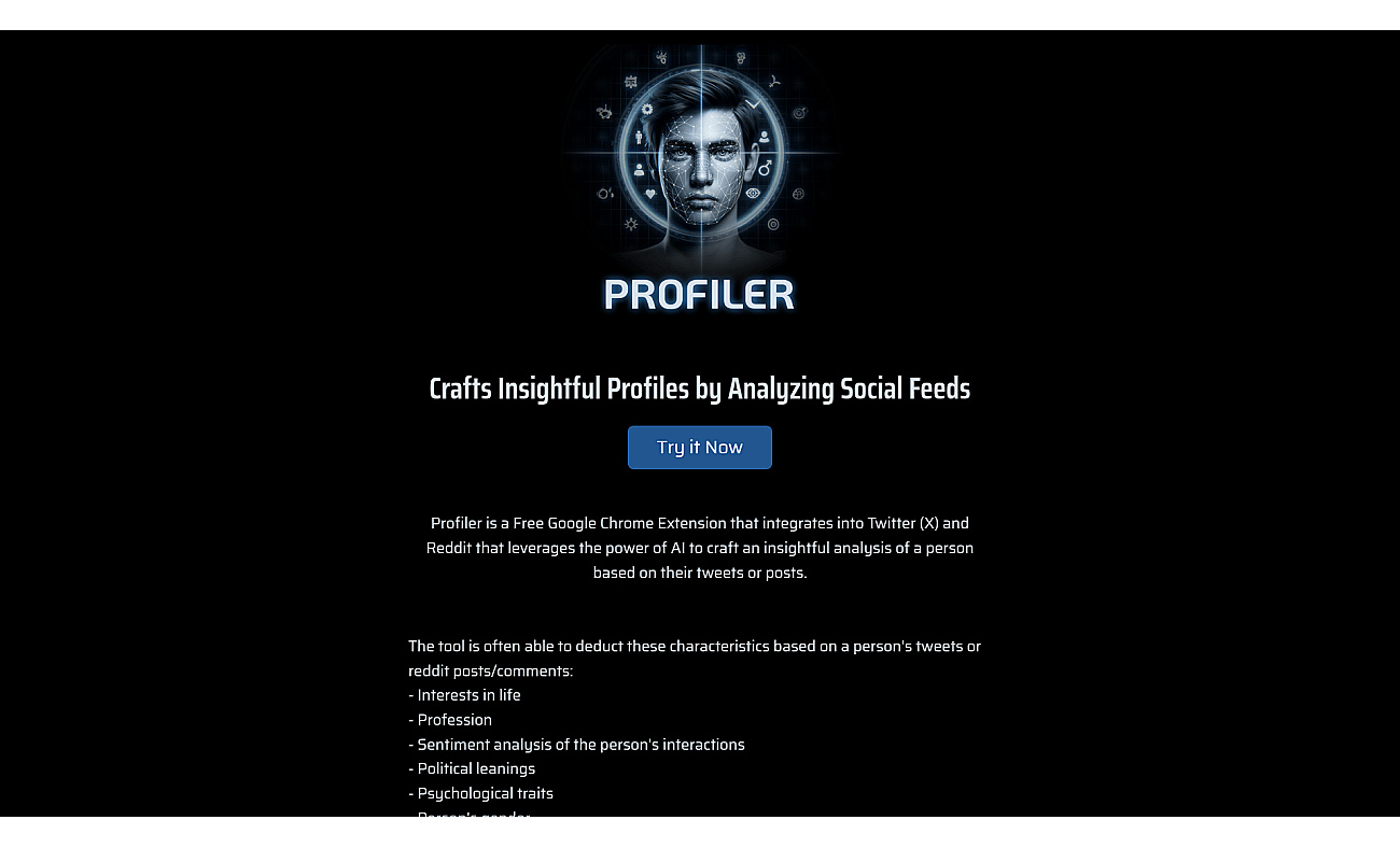 Profiler screenshot