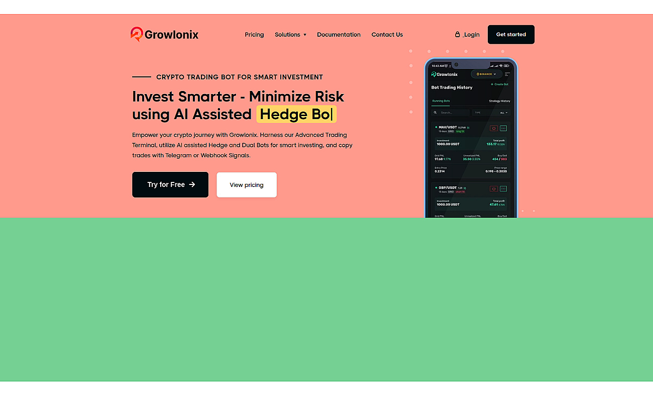 GROWLONIX screenshot