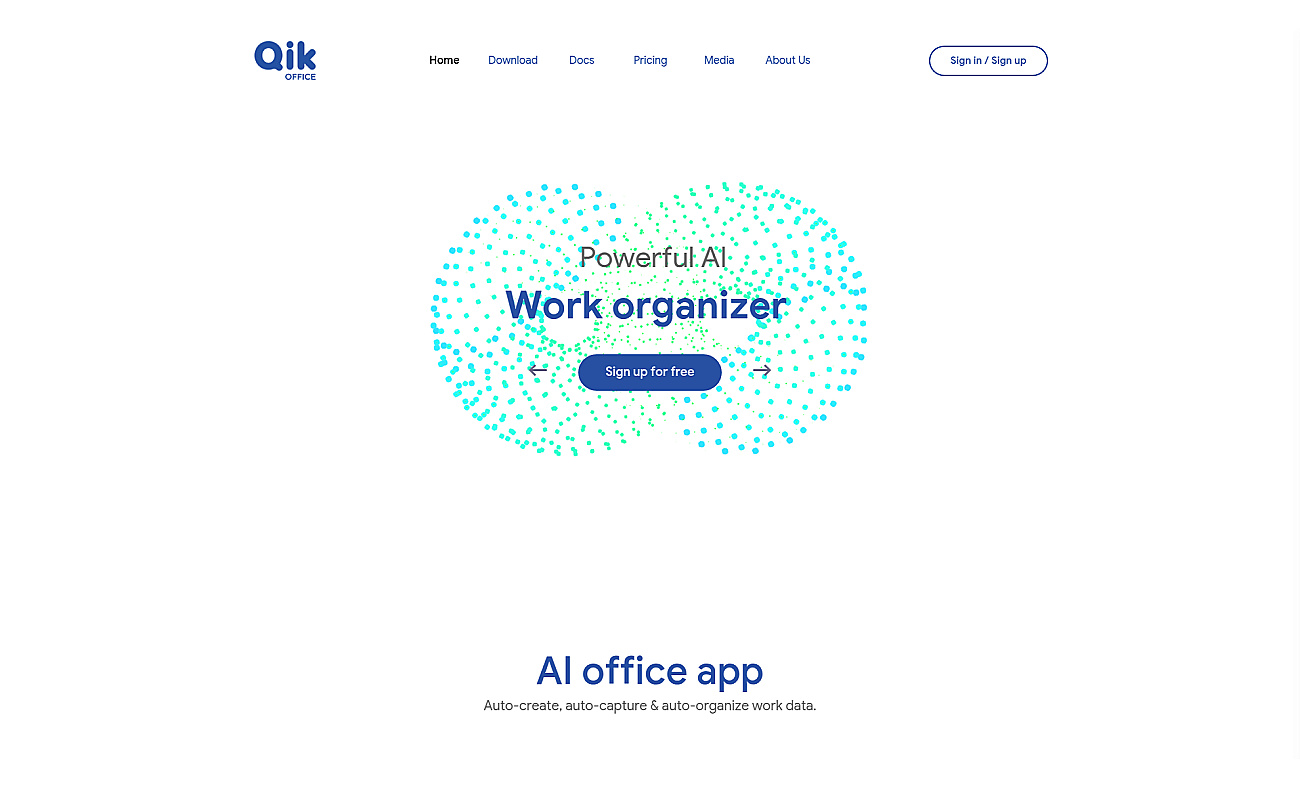 Qik Meeting screenshot