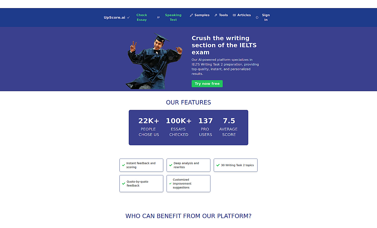 Ielts screenshot