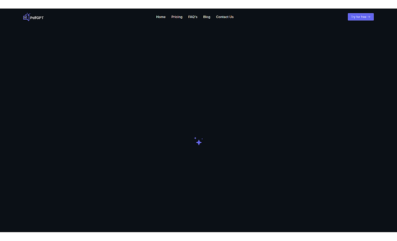 PDFGPT screenshot