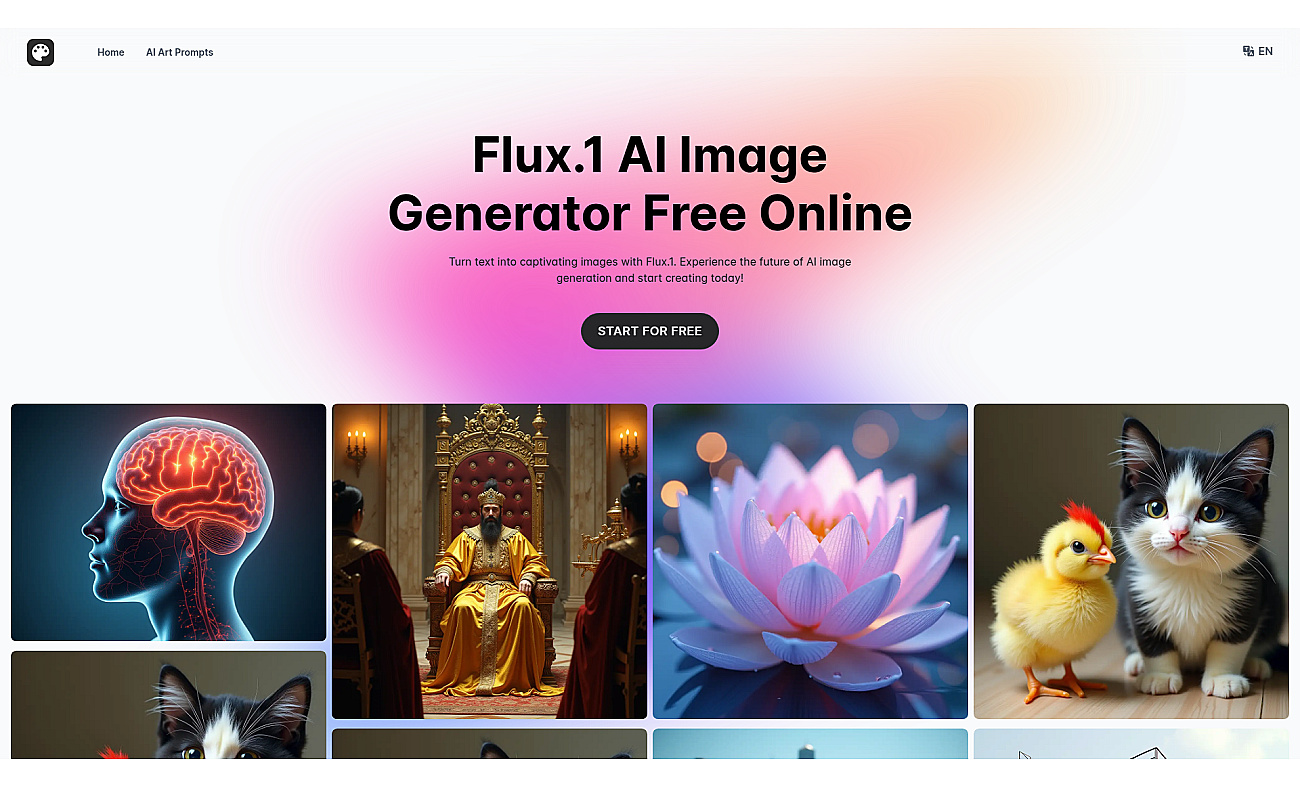 FluxAI.art screenshot