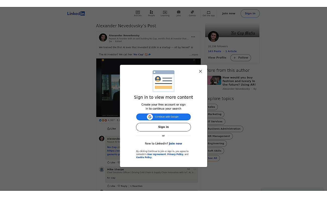 Socap.ai screenshot
