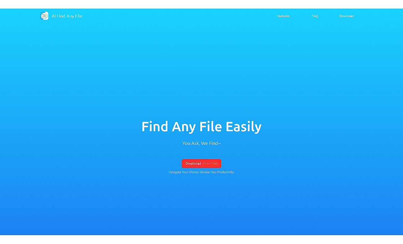 AI Finder screenshot