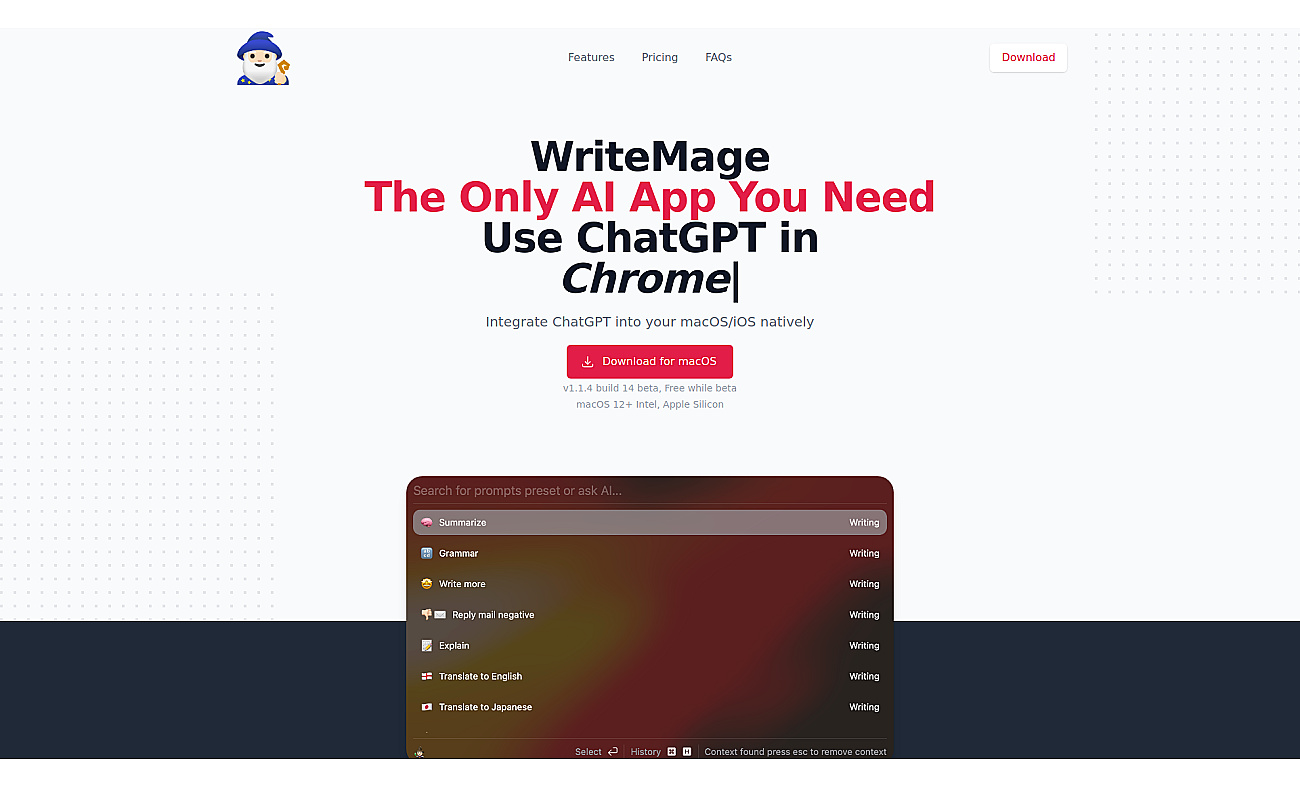 WriteMage screenshot