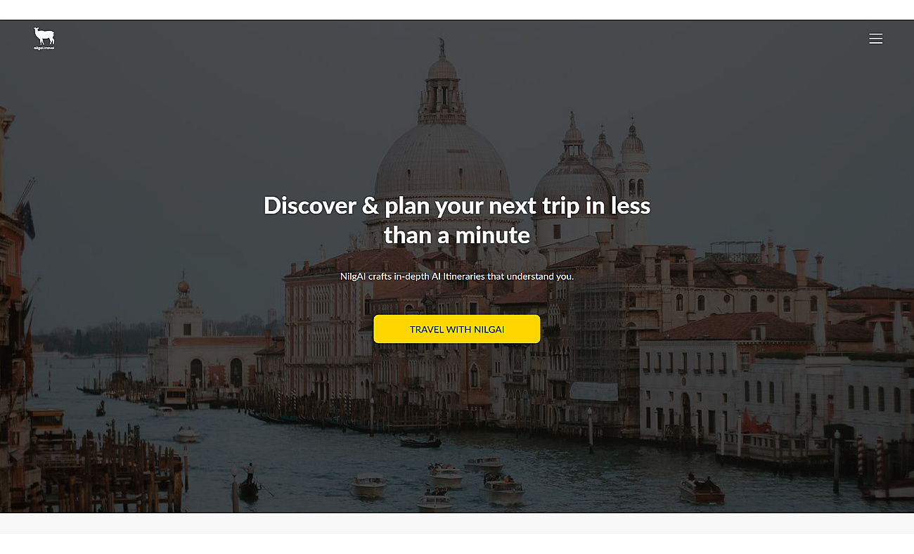 Nilgai travel screenshot