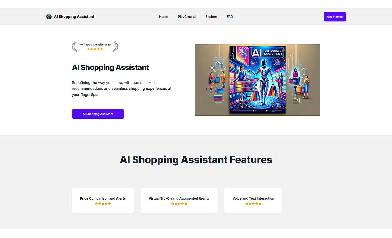 AIShoppingAssistant screenshot