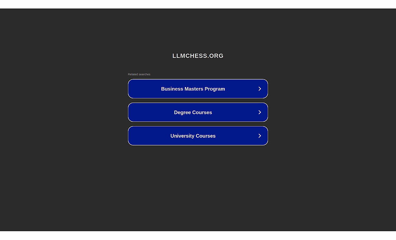 LLMChess screenshot