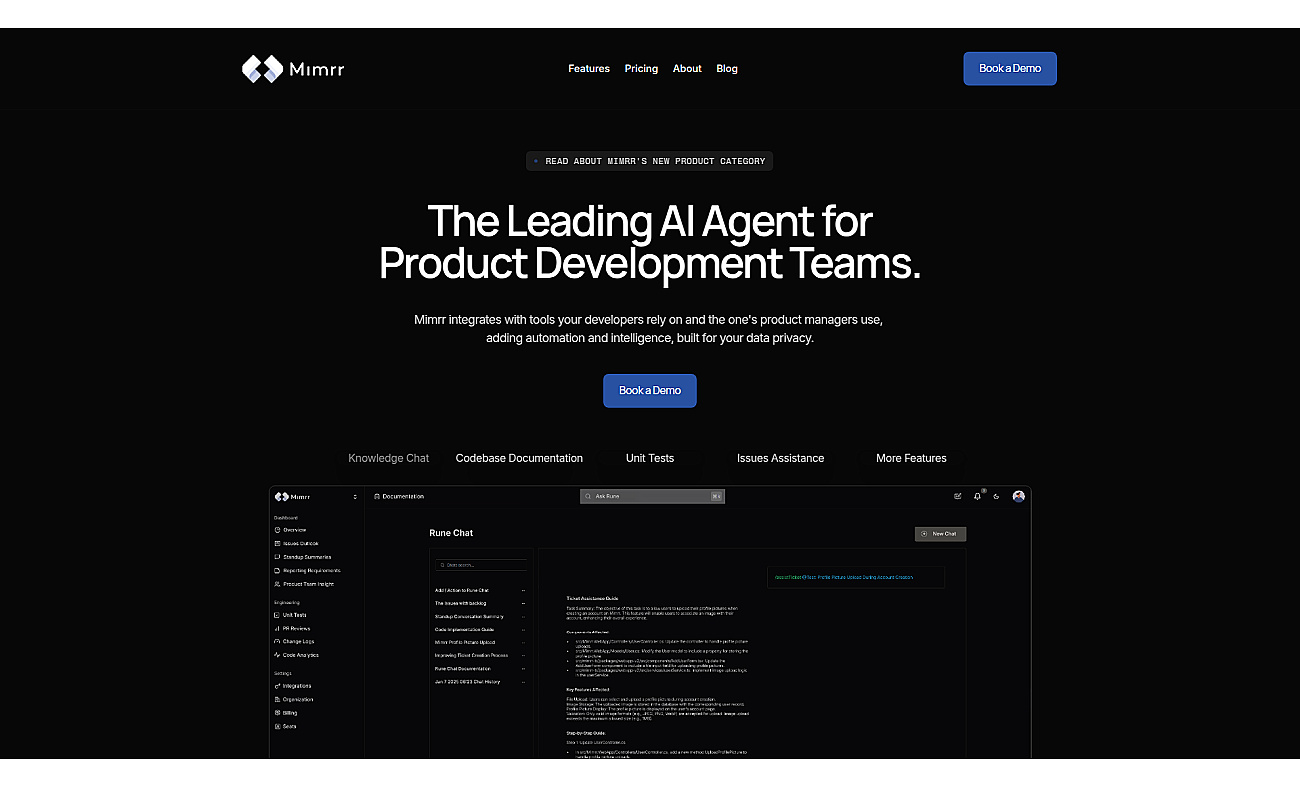 Mimrr screenshot