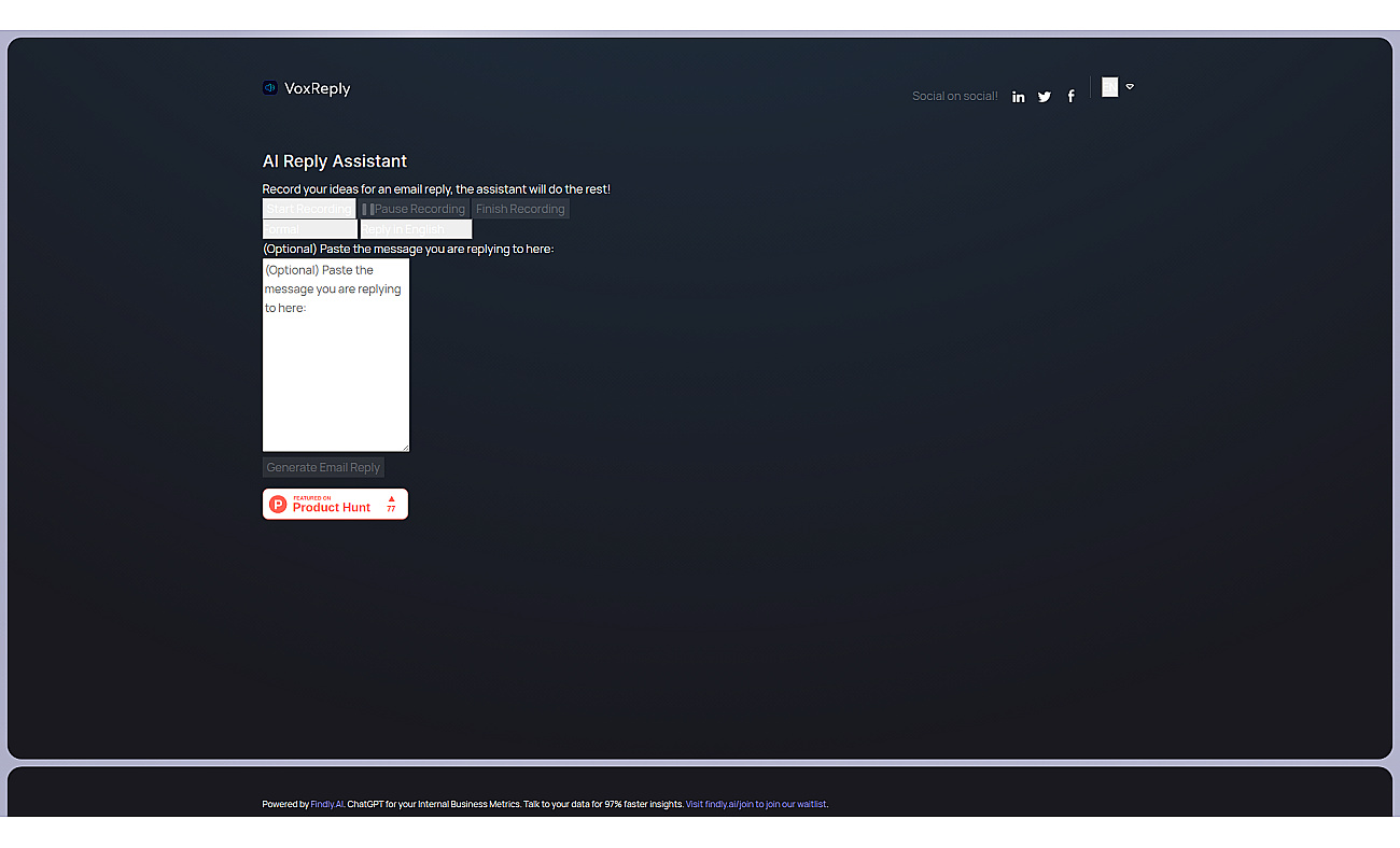 VoxReplay screenshot