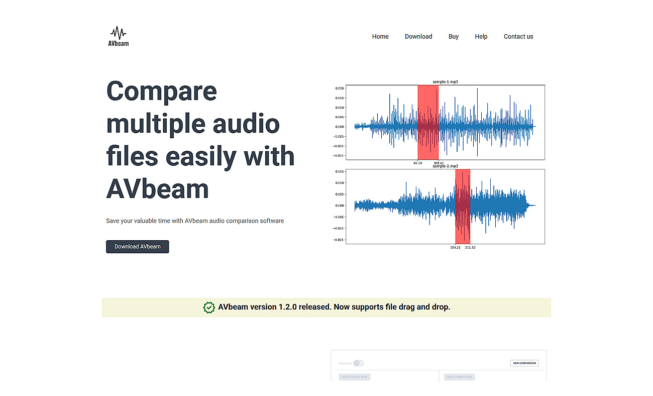 AVbeam screenshot