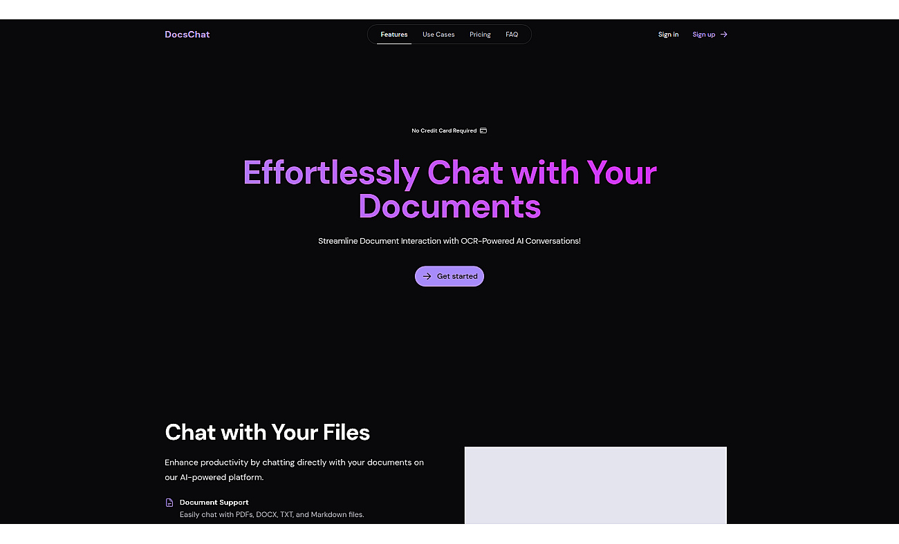 DocsChat screenshot