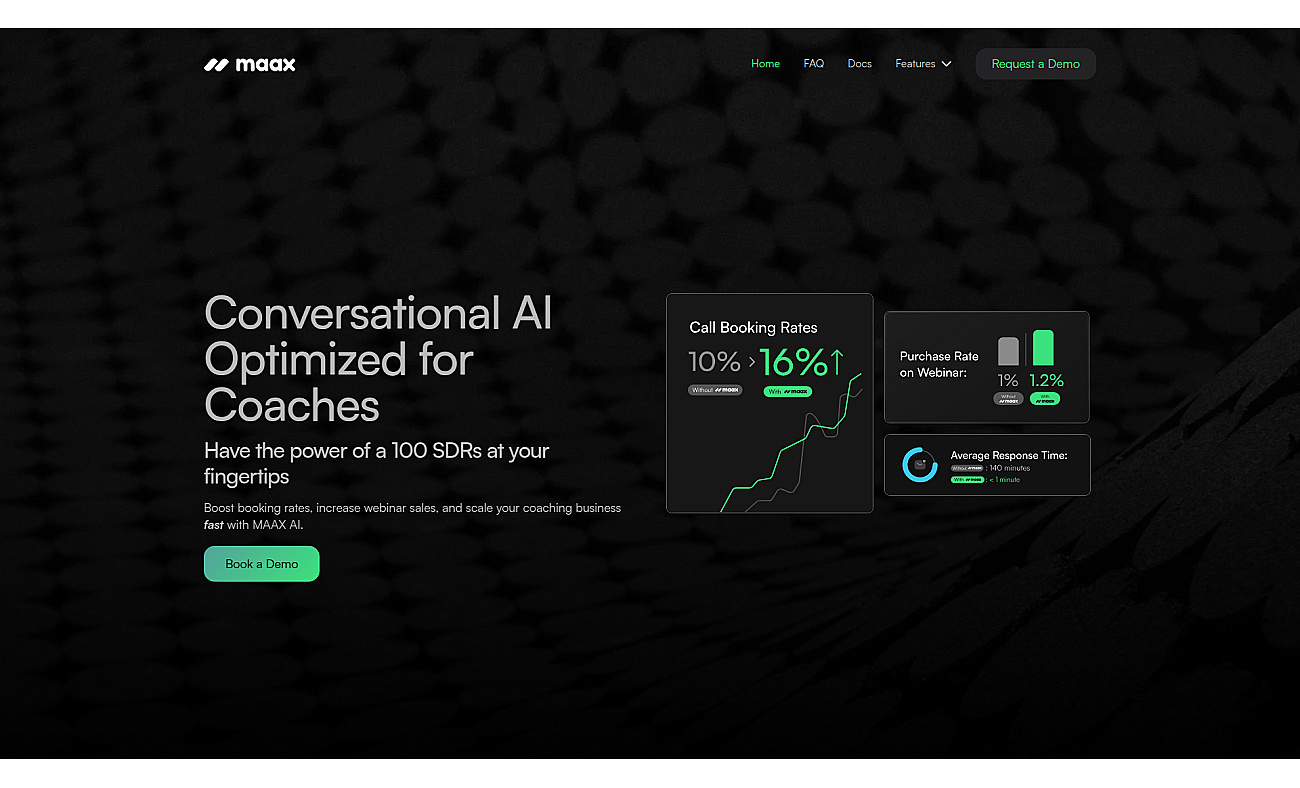 Maax AI screenshot