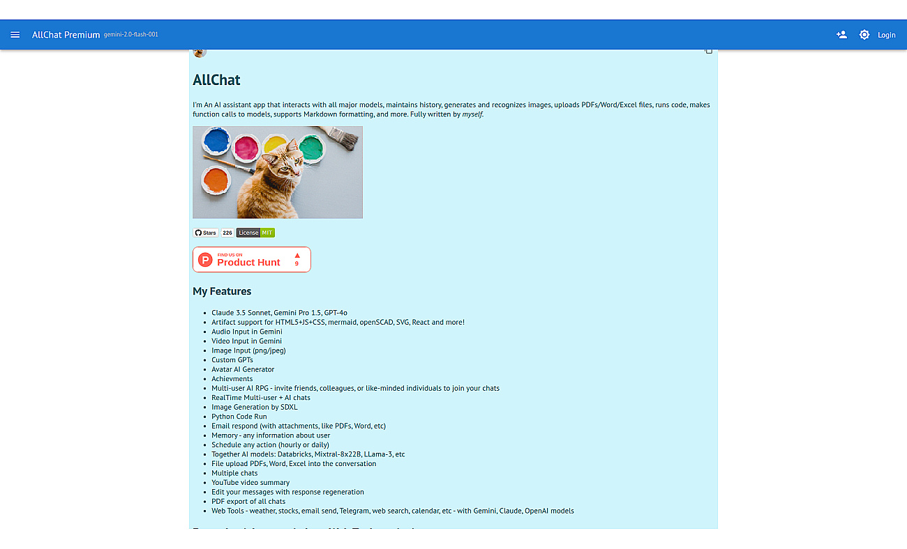 AllChat screenshot