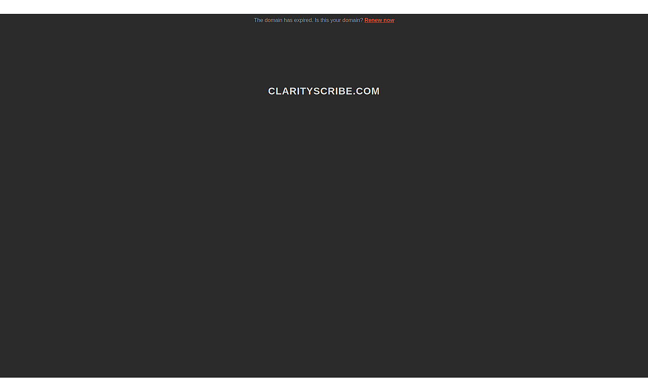 ClarityScribe screenshot