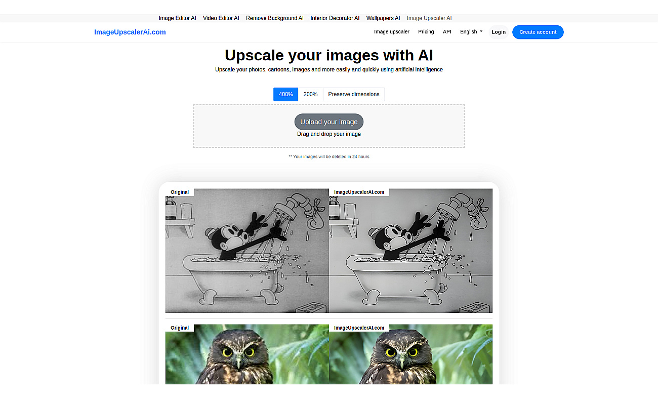 ImageUpscalerAi screenshot