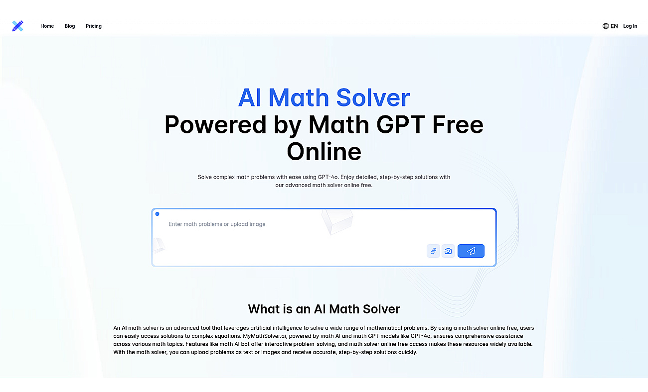 MyMathSolver.ai screenshot