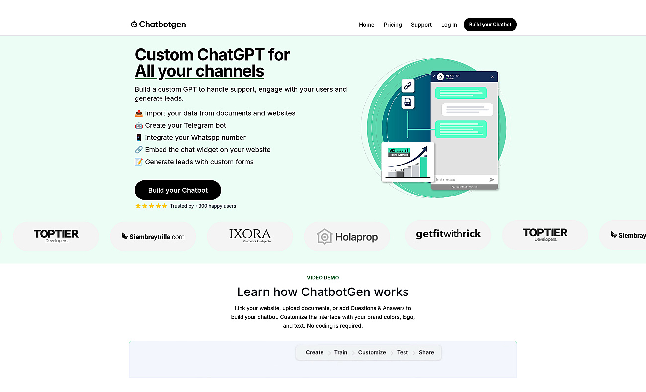 ChatbotGen screenshot