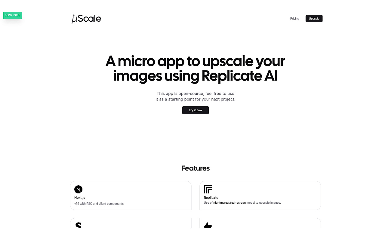 µScale screenshot