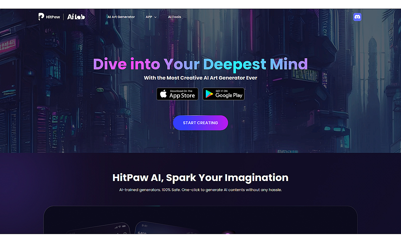 HitPaw Image Generator screenshot