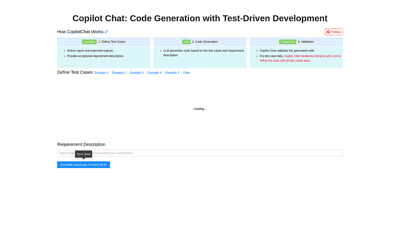 CopilotChat screenshot