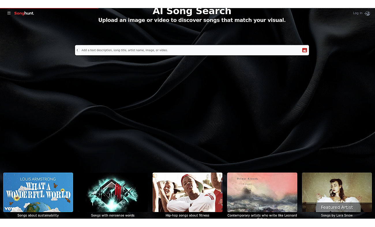 Songhunt screenshot