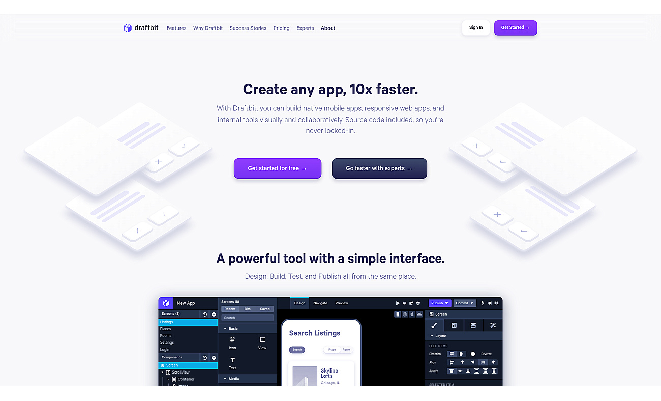 Draftbit screenshot