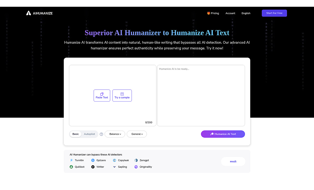 AI Humanize screenshot
