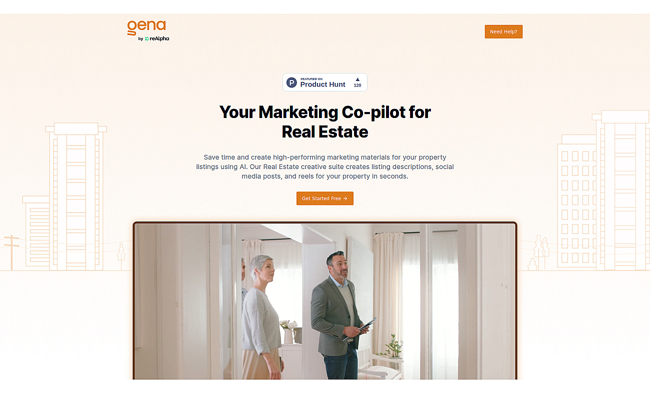 Gena screenshot