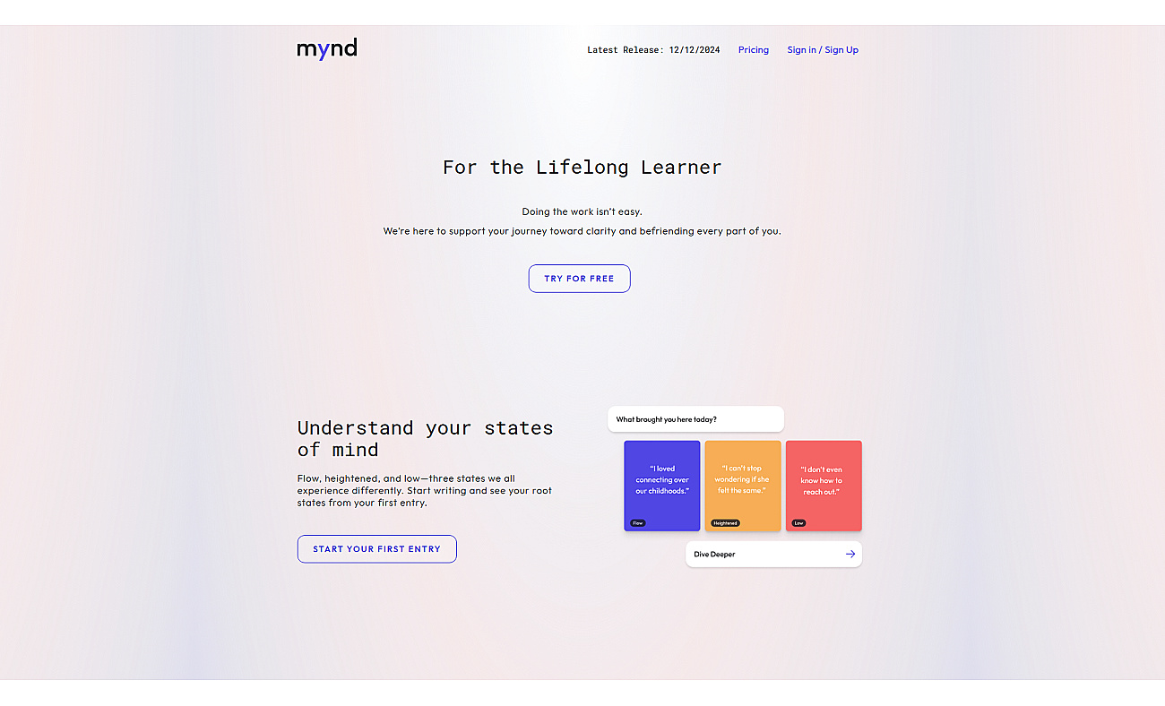 Mynd screenshot