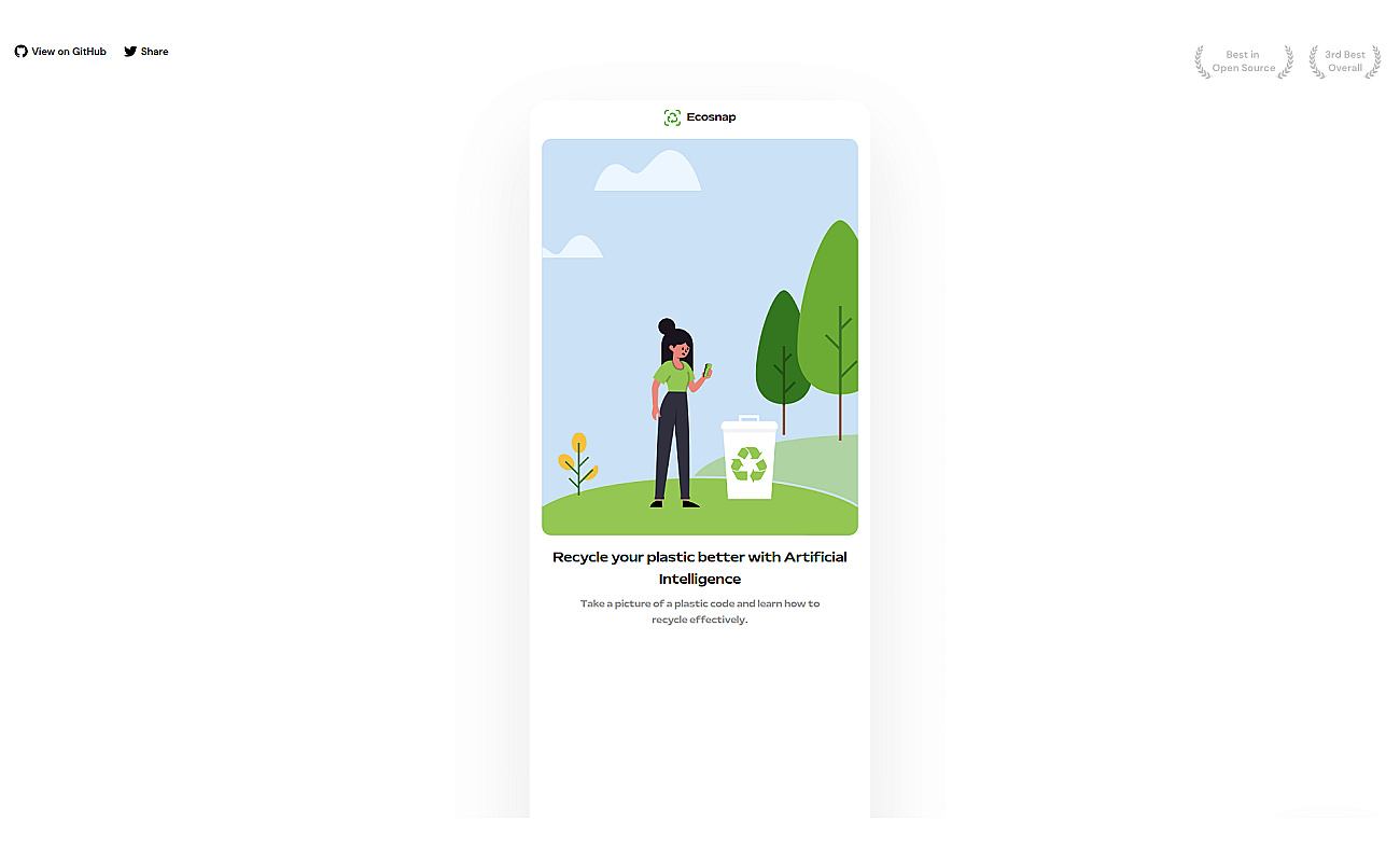 Ecosnap screenshot