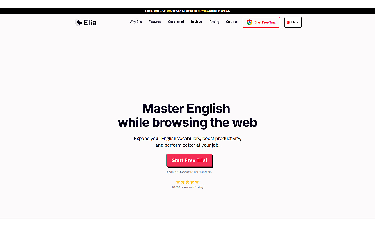 Elia screenshot