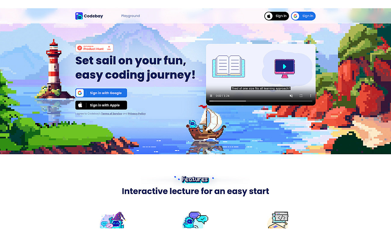 Codebay screenshot