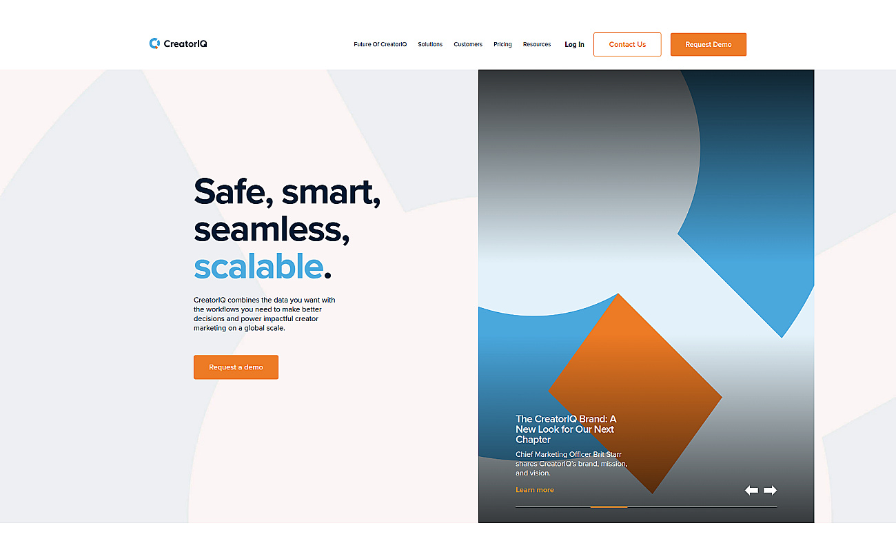 CreatorIQ screenshot