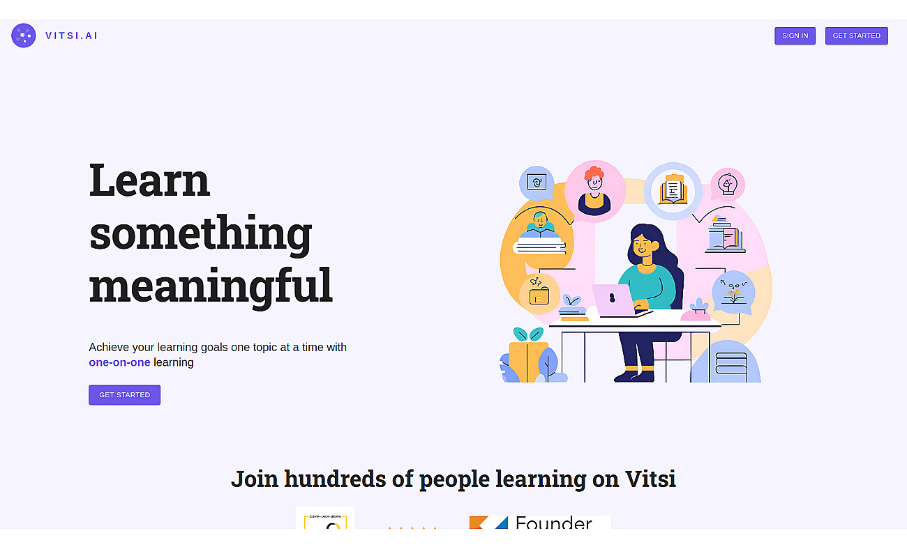 Vitsi AI screenshot