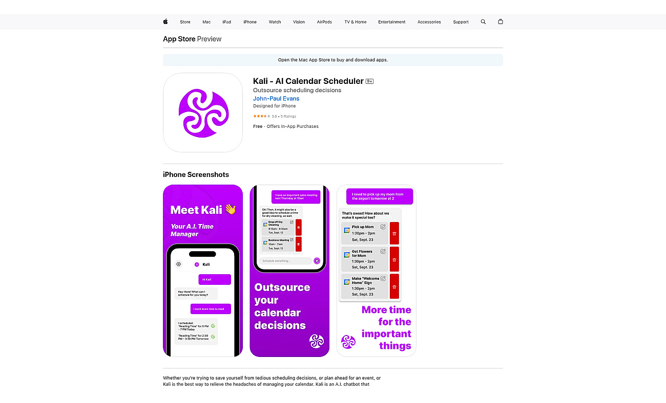 Kali screenshot