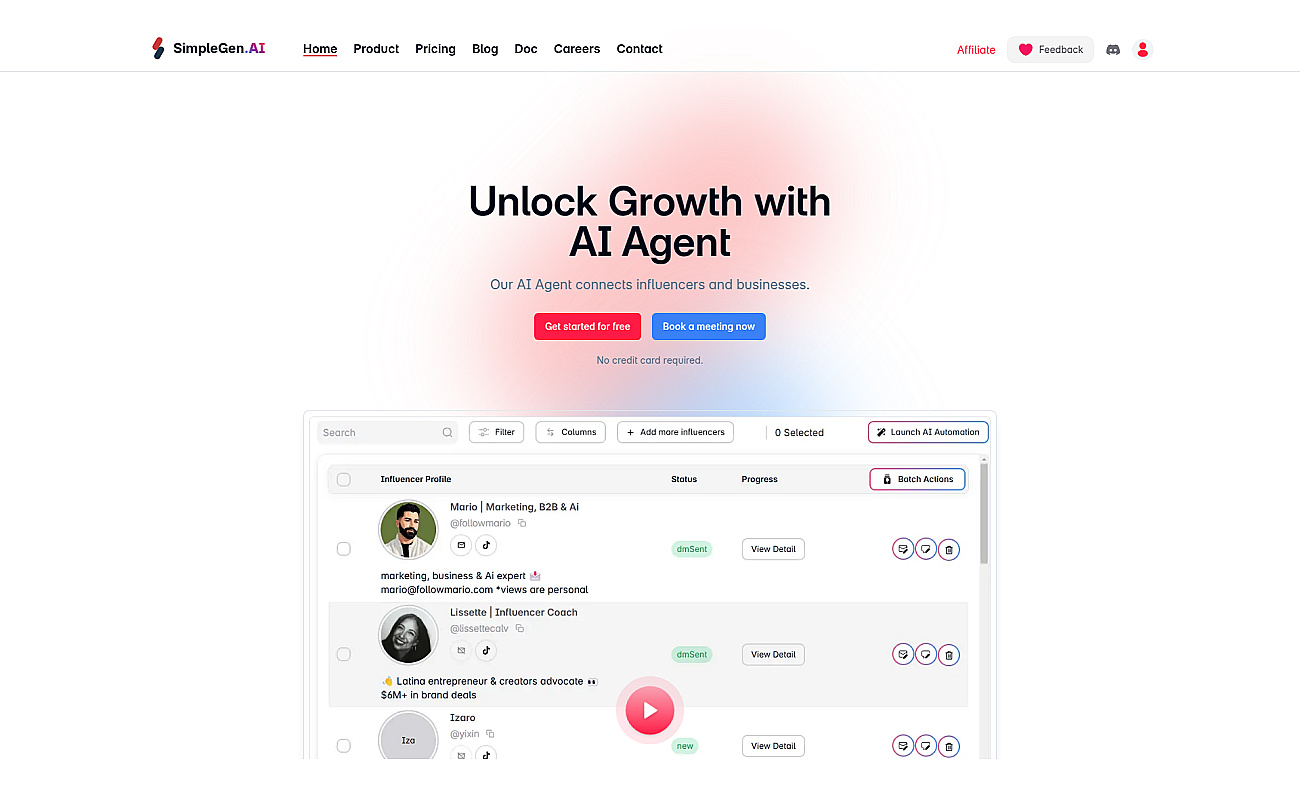 SimpleGen screenshot