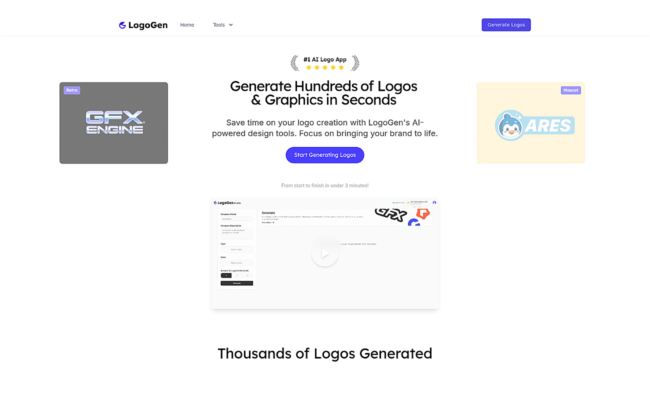 LogoGen screenshot