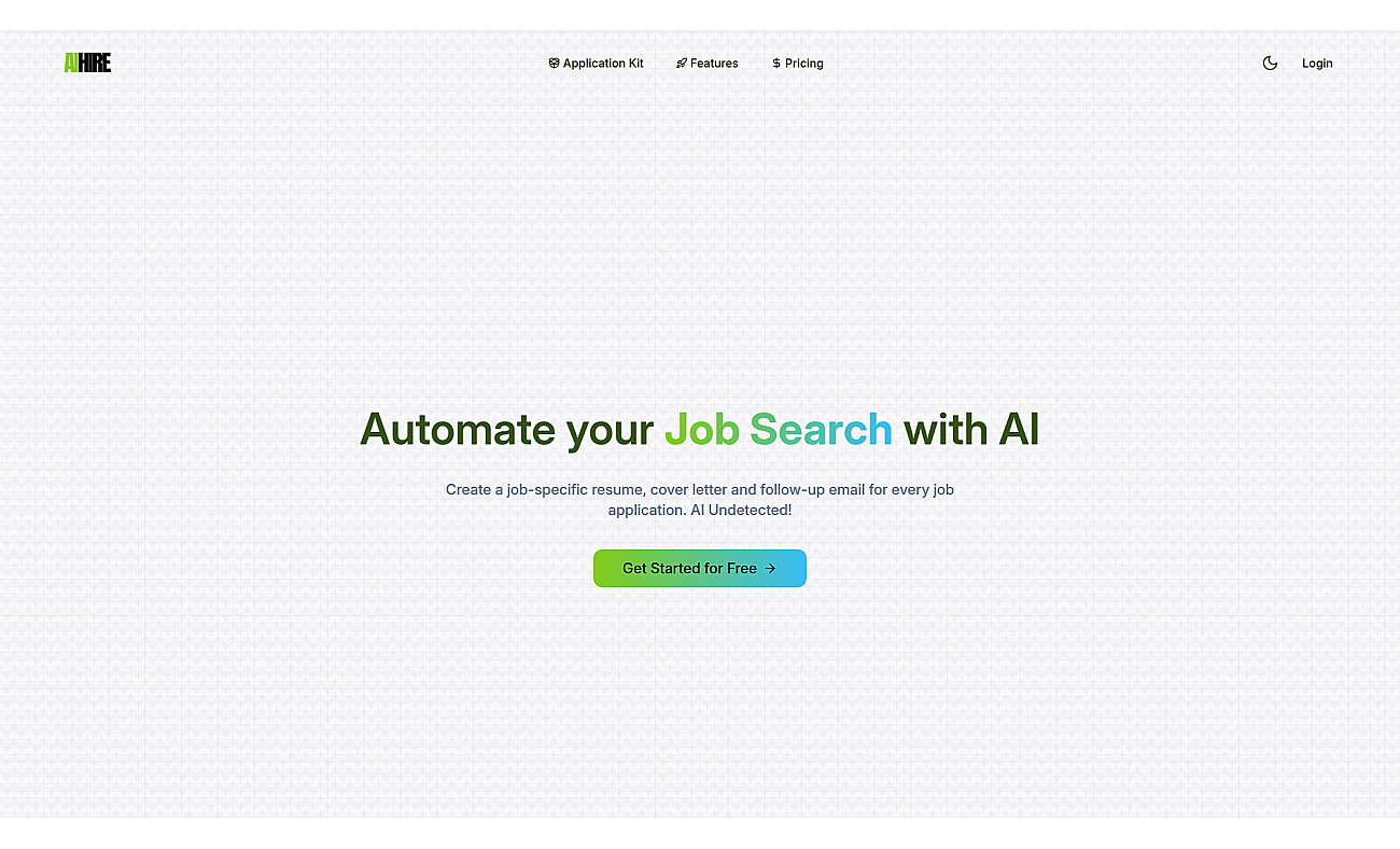 AIHire screenshot