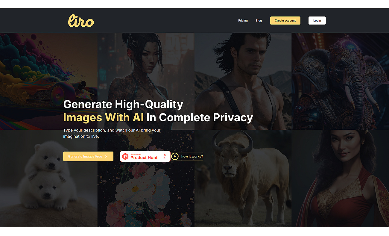 Liro.ai screenshot